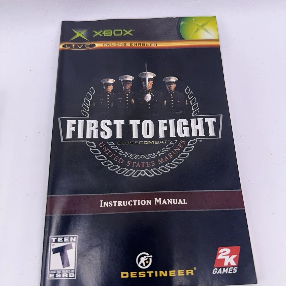 Close Combat:‎ First to Fight (Microsoft Xbox, 2005) CIB